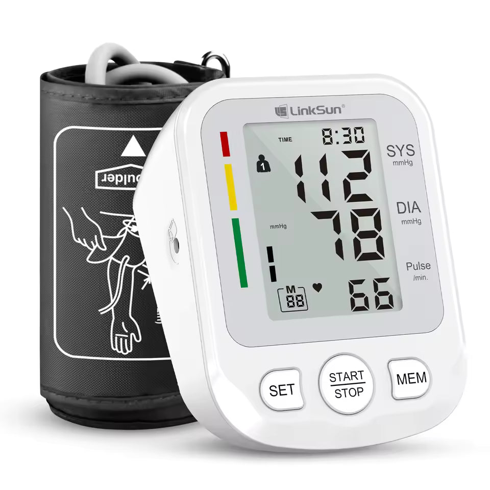 PressioCare™ — Monitor de Presión Arterial Automático + Resultados en Segundos + Memoria Integrada + ENVÍO GRATIS