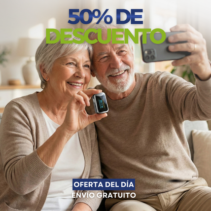 GlucoCare™ 3 en 1 — Mide Glucosa Sin Dolor + Colesterol + Presión Arterial + Oxígeno + ENVÍO GRATIS